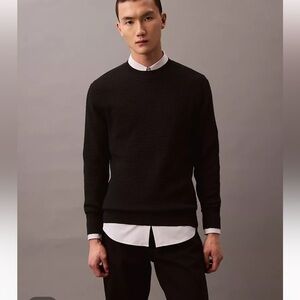 CALVIN KLEIN ⭐️ SUPIMA COTTON CREW NECK SWEATER